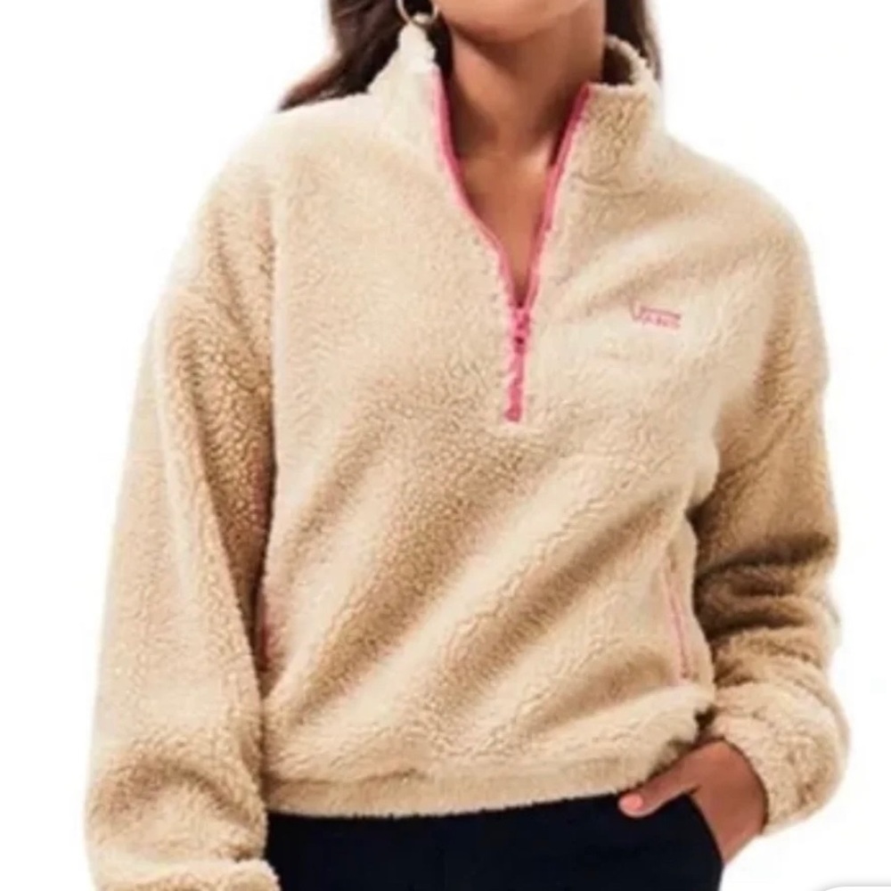 VANS Sherpa Half Zip Pullover Jacket
